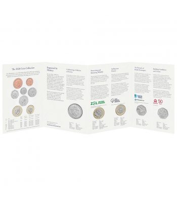 Estuche oficial 13 monedas Gran Bretaña 2026.  - 3