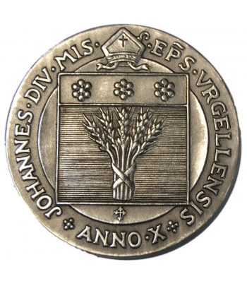 Medalla de plata Andorra 1981 Vegueria Episcopal.  - 1