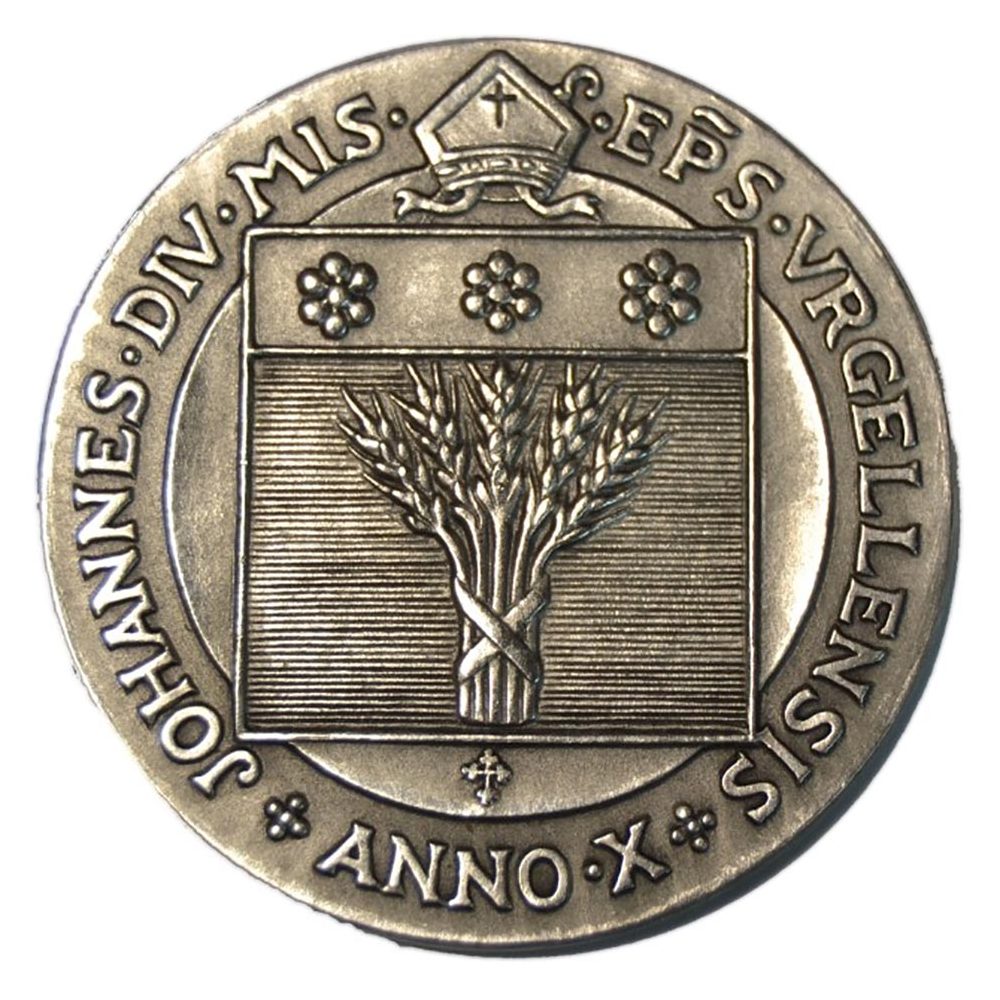 Medalla de plata Andorra 1981 Vegueria Episcopal.  - 1