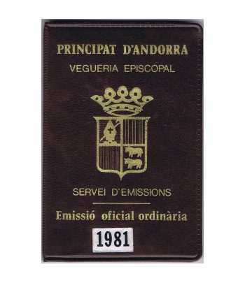 Medalla de plata Andorra 1981 Vegueria Episcopal.  - 3