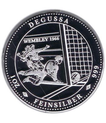 Medalla onza de plata Wembley 1966.  - 1