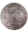 Moneda Austria Thaler 1780. Reacuñación. Plata  - 2