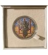 Moneda de plata 1 Hryvnia Ucrania 2015 Archangel Michael.  - 4