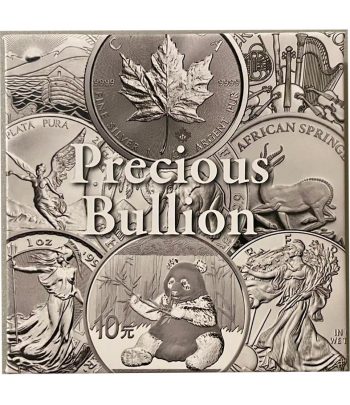 Moneda de plata 1 Hryvnia Ucrania 2015 Archangel Michael.  - 5