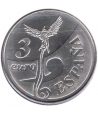 Moneda de plata de España 3 euros Ruta Quetzal 1998  - 1