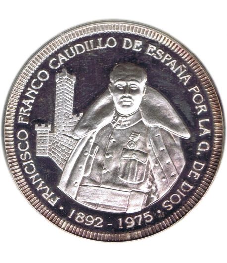 Medalla de plata Francisco Franco Caudillo España.  - 1