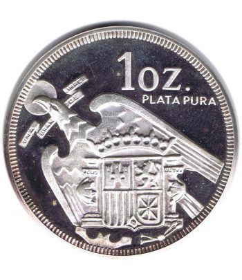 Medalla de plata Francisco Franco 1892-1975.  - 1