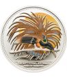 Moneda de 5$ Palau 2009 Ave del Paraíso. Plata Color  - 1