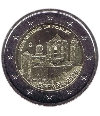 moneda 2 euros España 2026 Monasterio de Poblet.  - 1