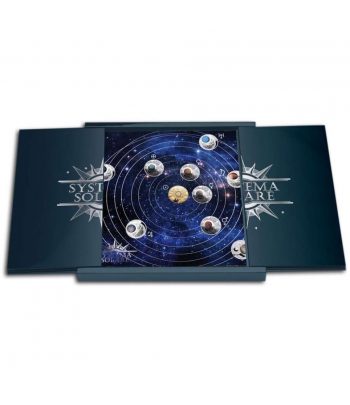 Monedas Bielorrusia 10 Rublos 2012 Sistema solar. 9 monedas Plata  - 1