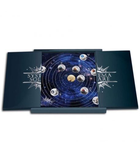 Monedas Bielorrusia 10 Rublos 2012 Sistema solar. 9 monedas Plata  - 1