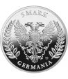 Moneda de Plata 5 Mark Alemania 2026 Germania. 1onza Proof  - 2