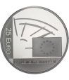 Luxemburgo 25 euros 2004 Elecciones al Parlamento. Plata.