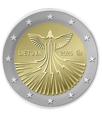 moneda 2 euros Lituania 2026 Independencia energética.  - 1