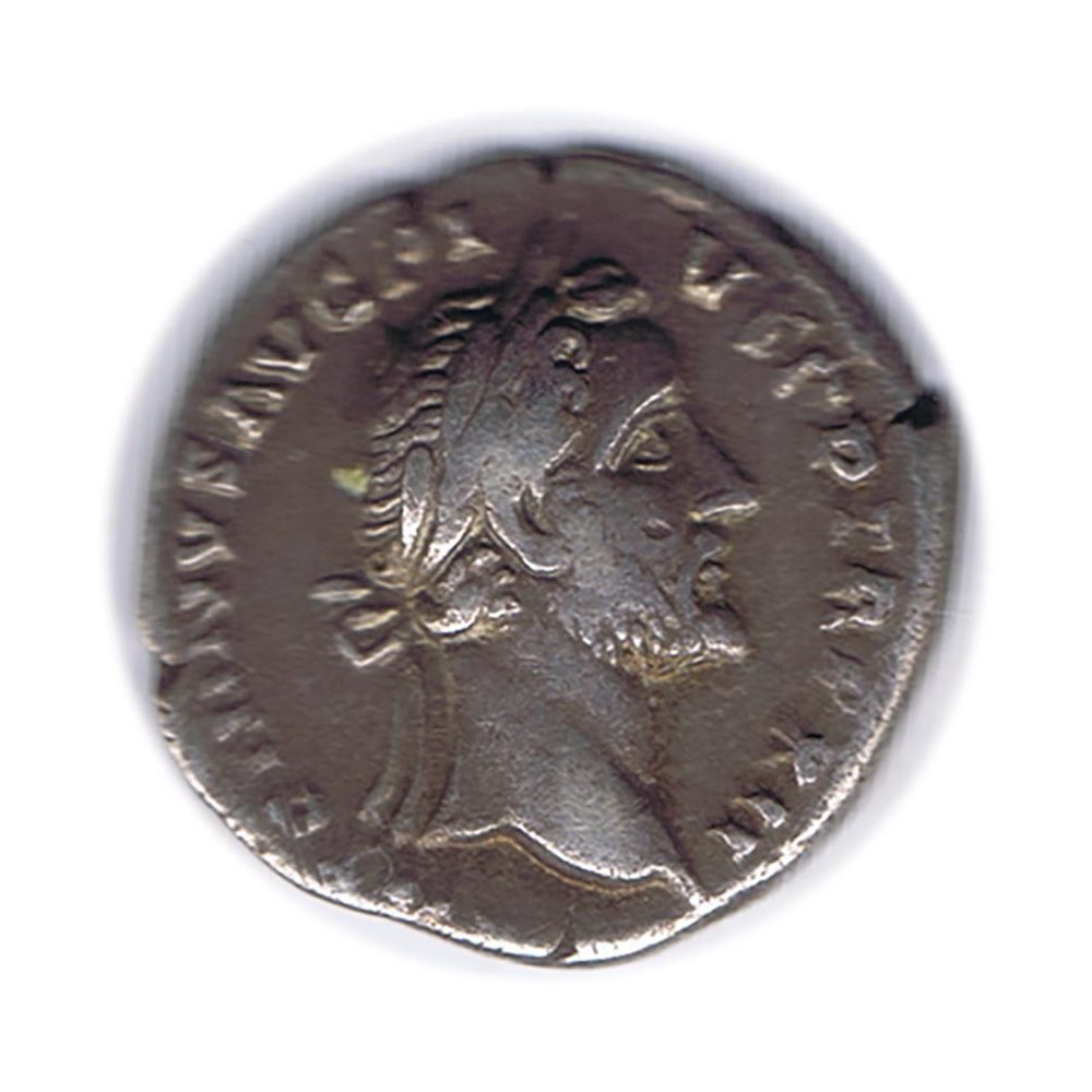 Moneda romana Denario Antonino Pio Año 148-149 DC. Plata.  - 1