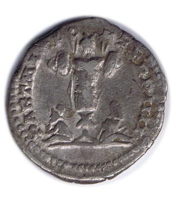 Moneda romana Denario Caracalla Año 201 DC. Plata.  - 2