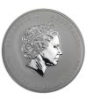 Moneda de plata 1$ Australia año Lunar Tigre 2010  - 2