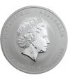Monedade plata 1$ Australia Lunar Cabra 2015. Marca Lion.  - 2