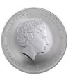 Monedade plata 1$ Australia Lunar Dragón 2012. Marca Lion.  - 2