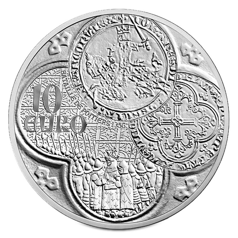 Francia 10 € 2015 Le Franc à Cheval. La Semeuse. Plata.  - 1