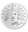 Francia 10 € 2015 Europa. 70 Años Paz en Europa. Plata.  - 2