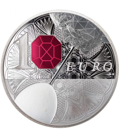 Francia 10€ 2014 Excelencia a la Francesa. Baccarat. Plata.  - 1