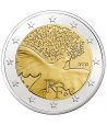 moneda 2 euros Francia 2015 Paz en Europa. Proof  - 2