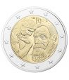 moneda 2 euros Francia 2017 Auguste Rodin. Proof.  - 2