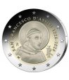 moneda 2 euros Italia 2026 San Francisco de Asís  - 1