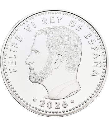 Moneda de España 10 euros 2026 V Centenario del Consejo de Estado . Plata  - 2