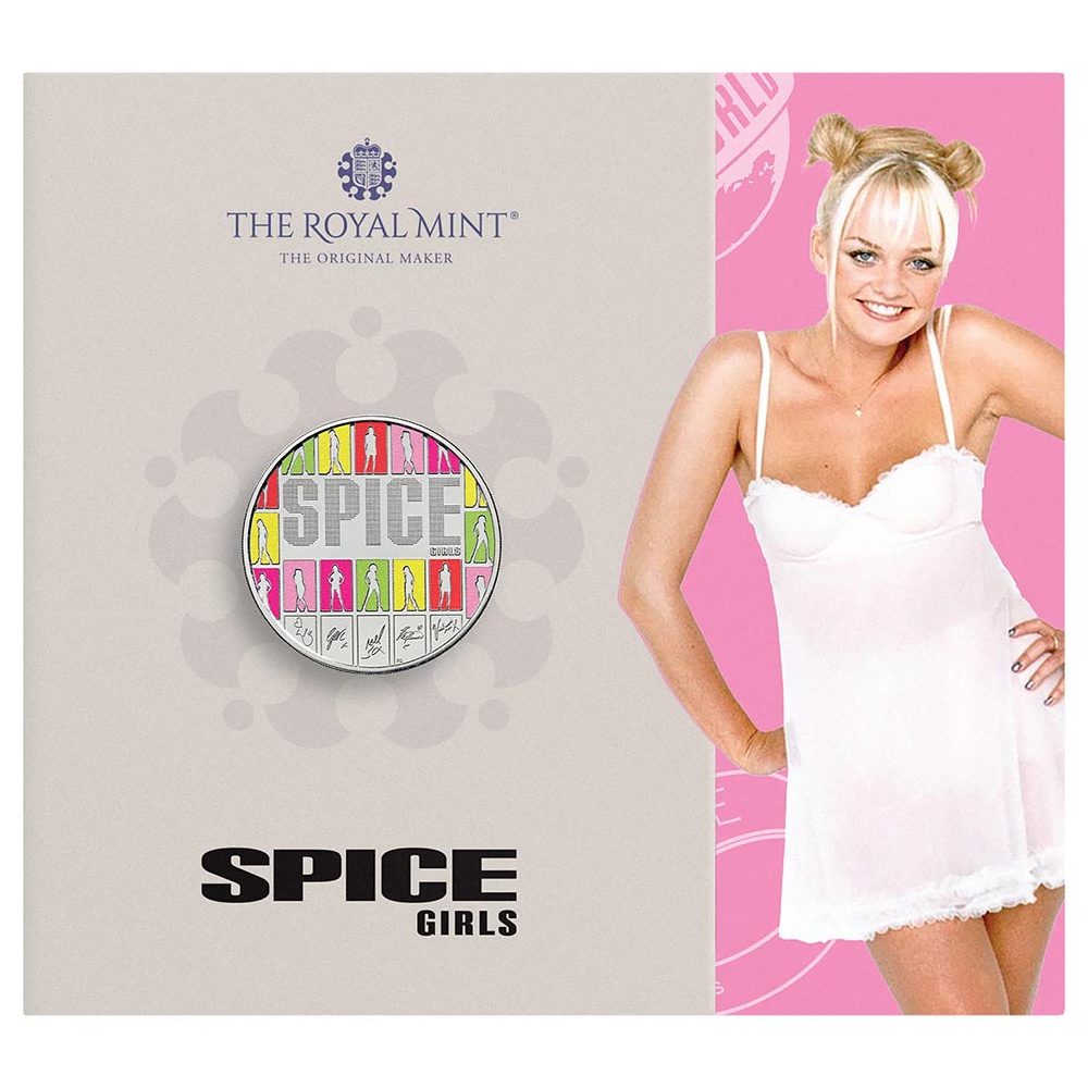 Moneda 5 Libras Inglaterra 2026 The Spice Girls. Baby Spice. Niquel  - 1