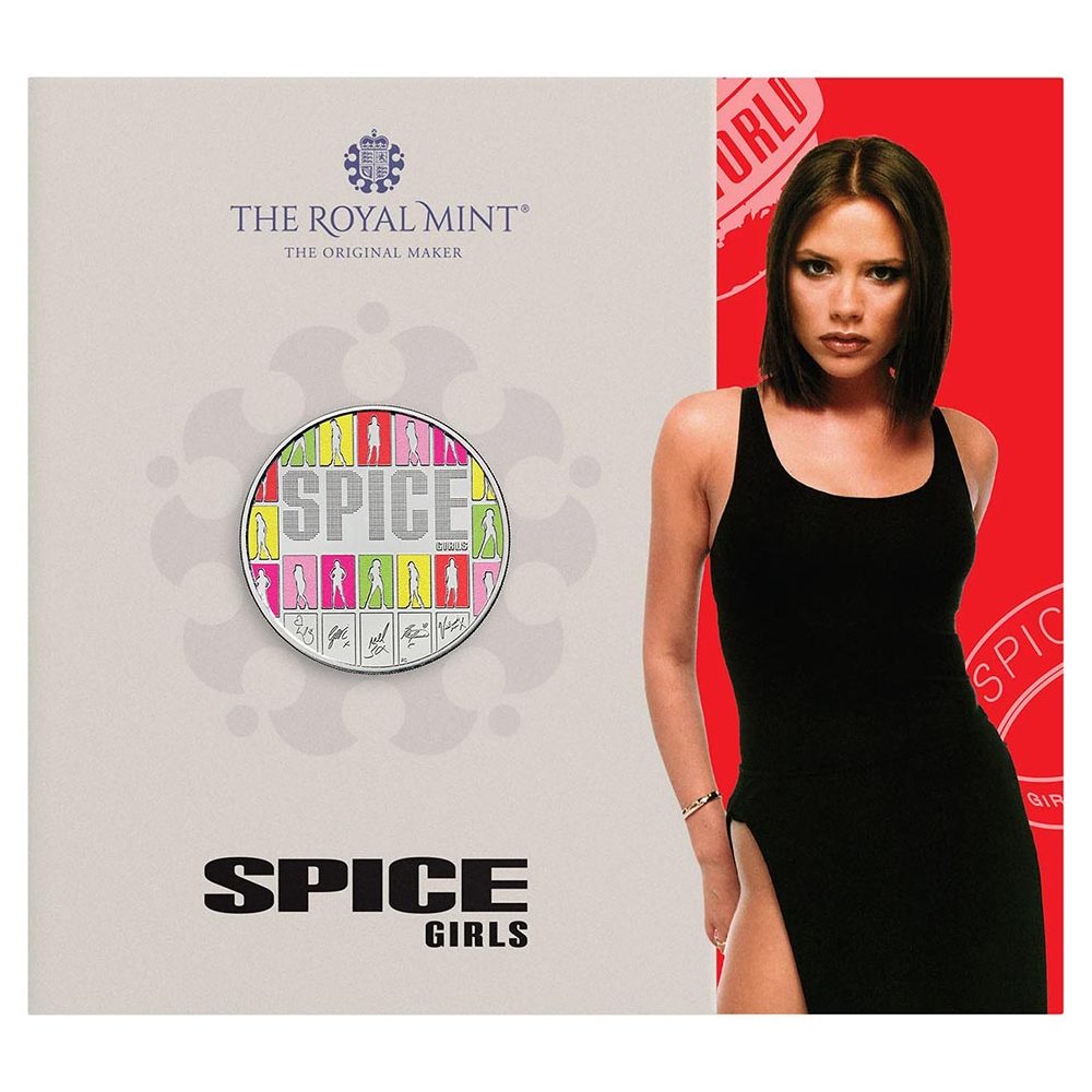 Moneda 5 Libras Inglaterra 2026 The Spice Girls. Posh Spice. Niquel  - 1