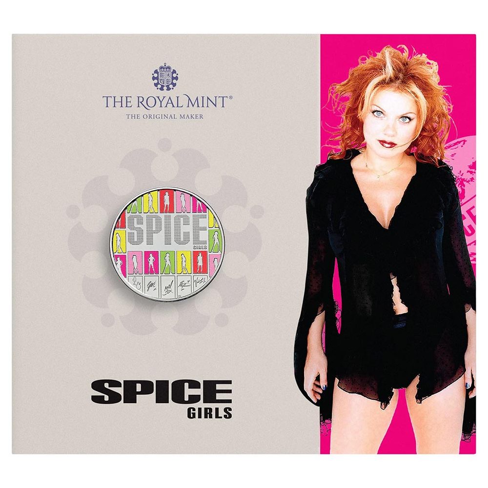 Moneda 5 Libras Inglaterra 2026 The Spice Girls. Ginger Spice. Niquel  - 1