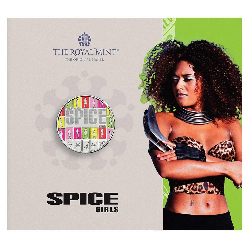 Moneda 5 Libras Inglaterra 2026 The Spice Girls. Scary Spice. Niquel  - 1