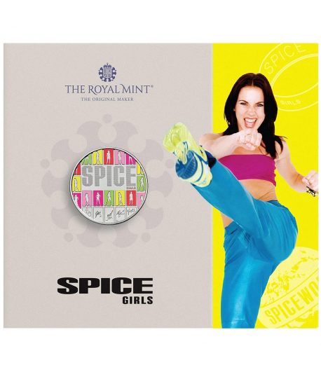 Moneda 5 Libras Inglaterra 2026 The Spice Girls. Sporty Spice. Niquel  - 1