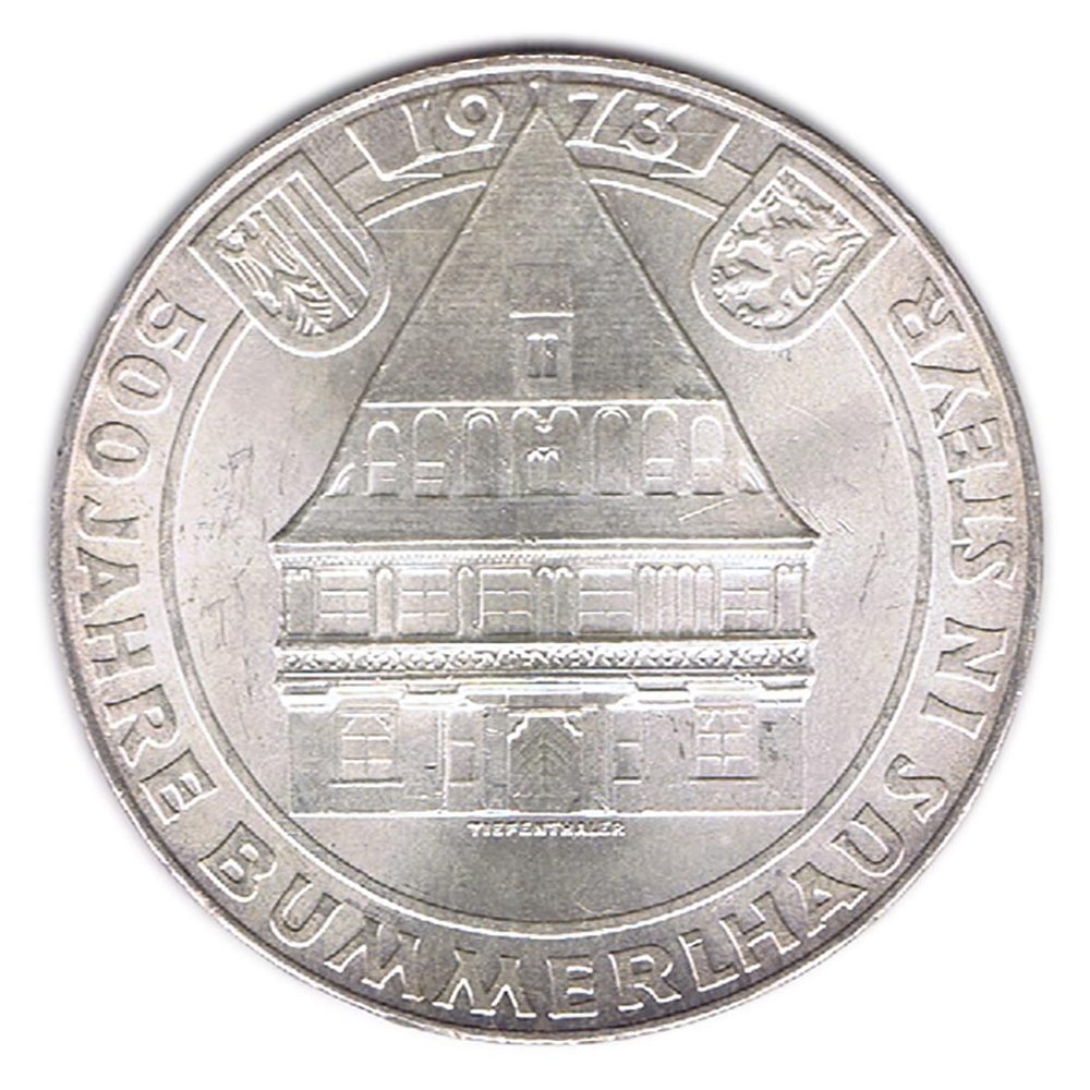 Moneda 50 schillings Austria 1973 Casa Bummerl. Plata  - 1