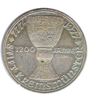 Moneda 50 schillings Austria 1977 monasterio Kremsmünster. Plata  - 1