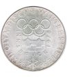 Austria 100 schillings 1976 Olimpiada de Innsbruck. Plata  - 1