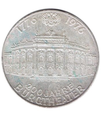 Austria 100 schillings 1976 Burgtheater. Plata  - 1