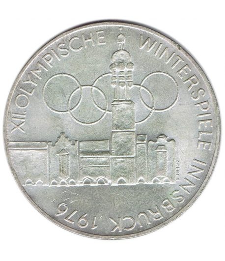 Austria 100 schillings 1976 Aros Olímpicos Innsbruck. Plata  - 1