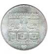 Austria 100 schillings 1976 Esquiador en Innsbruck. Plata  - 2