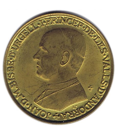 Moneda 1 Diner Andorra 1983 Bisbe d'Urgell.  - 1