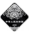 Moneda de plata 3 yuan China Año Nuevo 2026. Estuche  - 2
