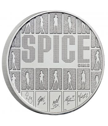 Moneda 5 Libras Inglaterra 2026 The Spice Girls. Niquel.  - 2