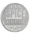 Moneda 5 Libras Inglaterra 2026 The Spice Girls. Niquel.  - 2