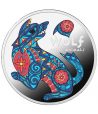 Moneda de plata 1$ Niue 2025 Spirit Animals. Wolf.  - 1