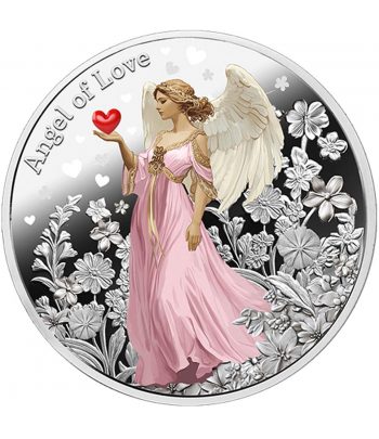 Moneda de plata 1$ Niue 2026 Angel of Love  - 1