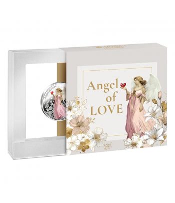 Moneda de plata 1$ Niue 2026 Angel of Love  - 3