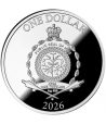 Moneda de plata 1$ Niue 2026 Árbol de las Artes.  - 2
