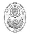 Moneda de plata 1$ Niue 2025 Huevo Fabergé. Yusupov Egg.  - 2